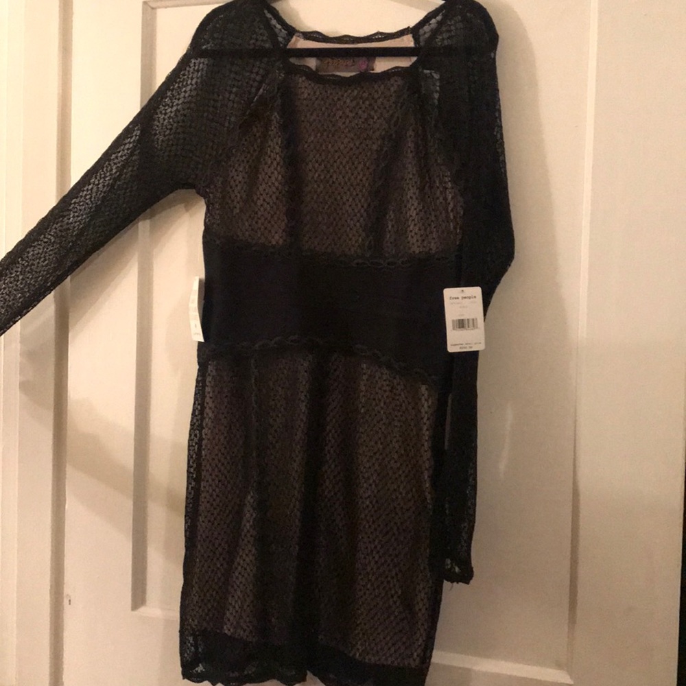 Free People black dress